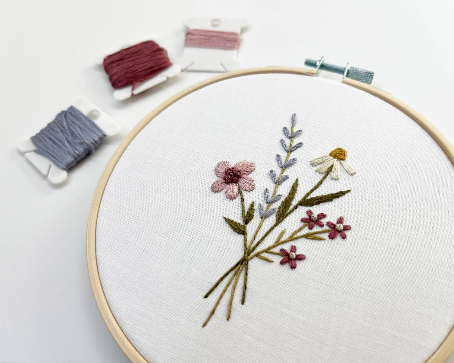 Bouquet Embroidery Kit