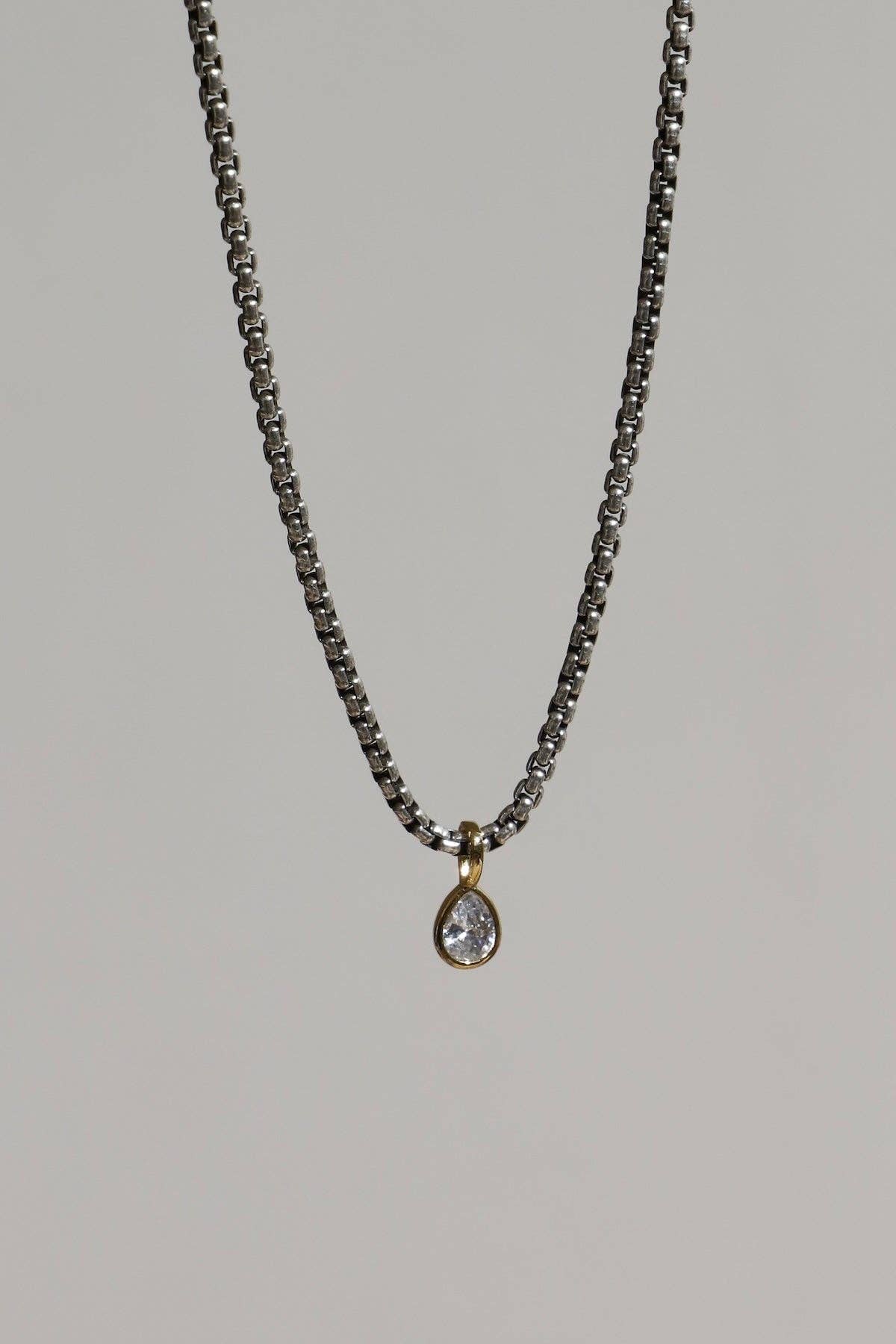 THE SLOANE NECKLACE-MIXED METAL