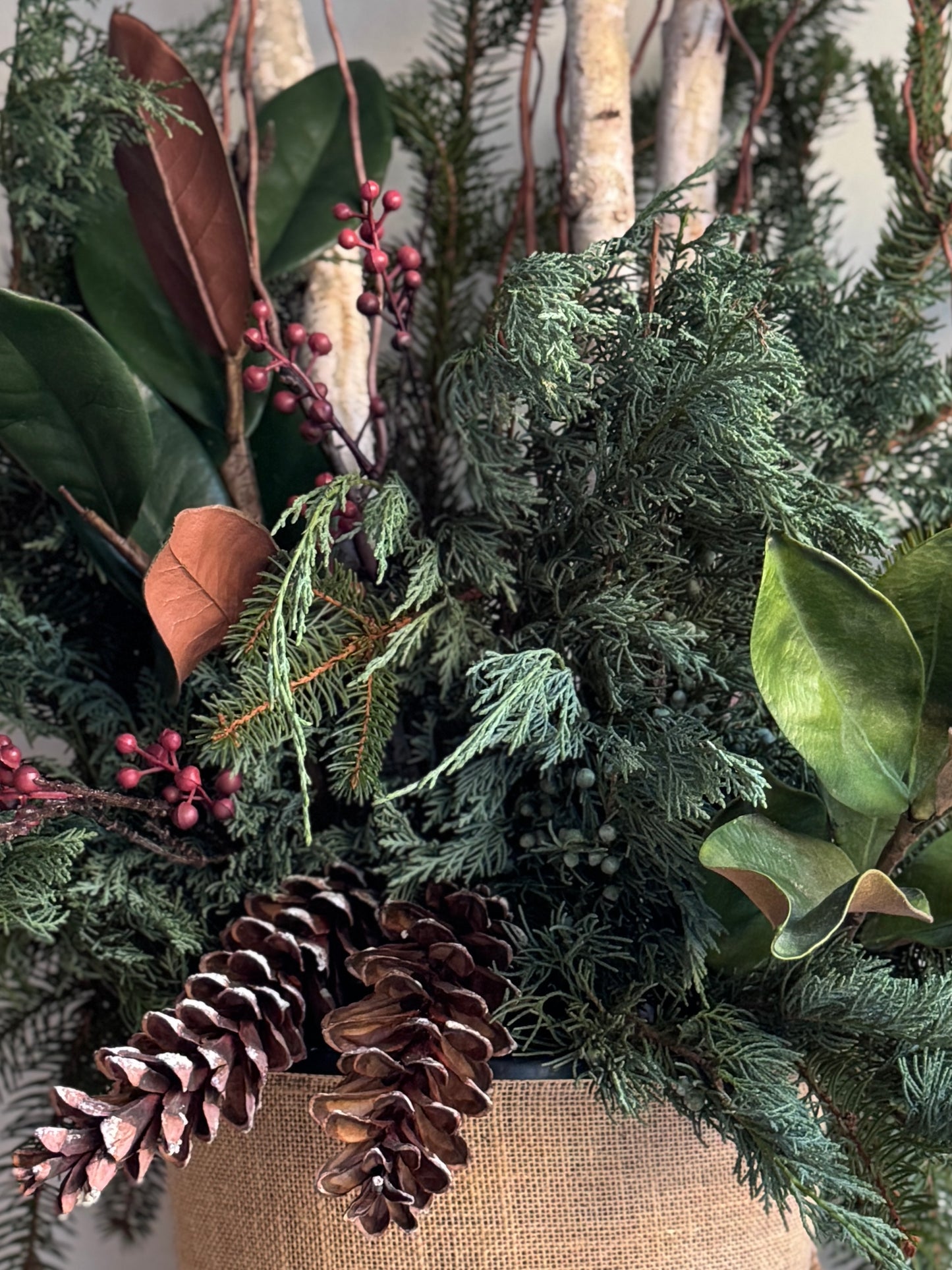 Pre- Order Pre-Made Holiday Planter Inserts Regular