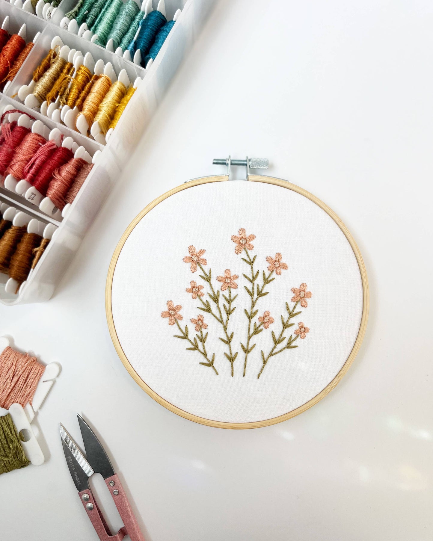 Spring Garden Embroidery Kit