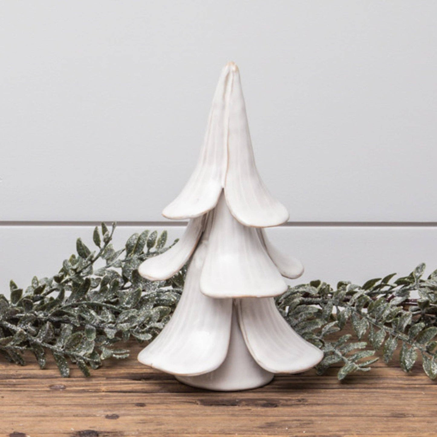 Stoneware Tree - White, Sm
