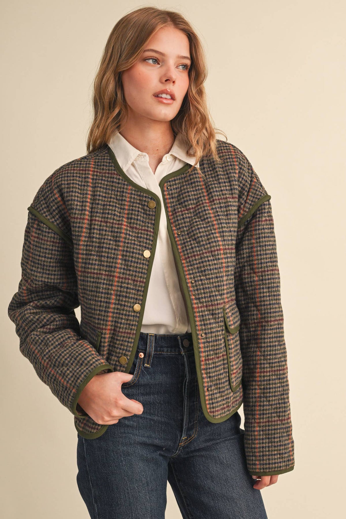 HOUNDSTOOTH JACKET
