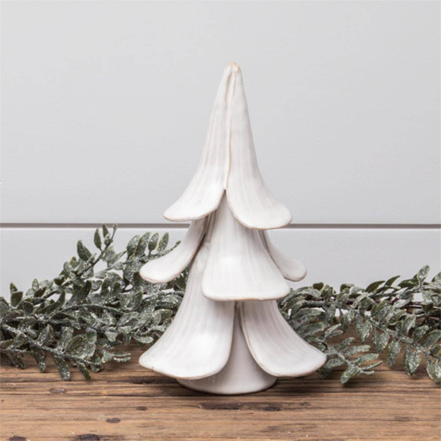 Stoneware Tree - White, Sm
