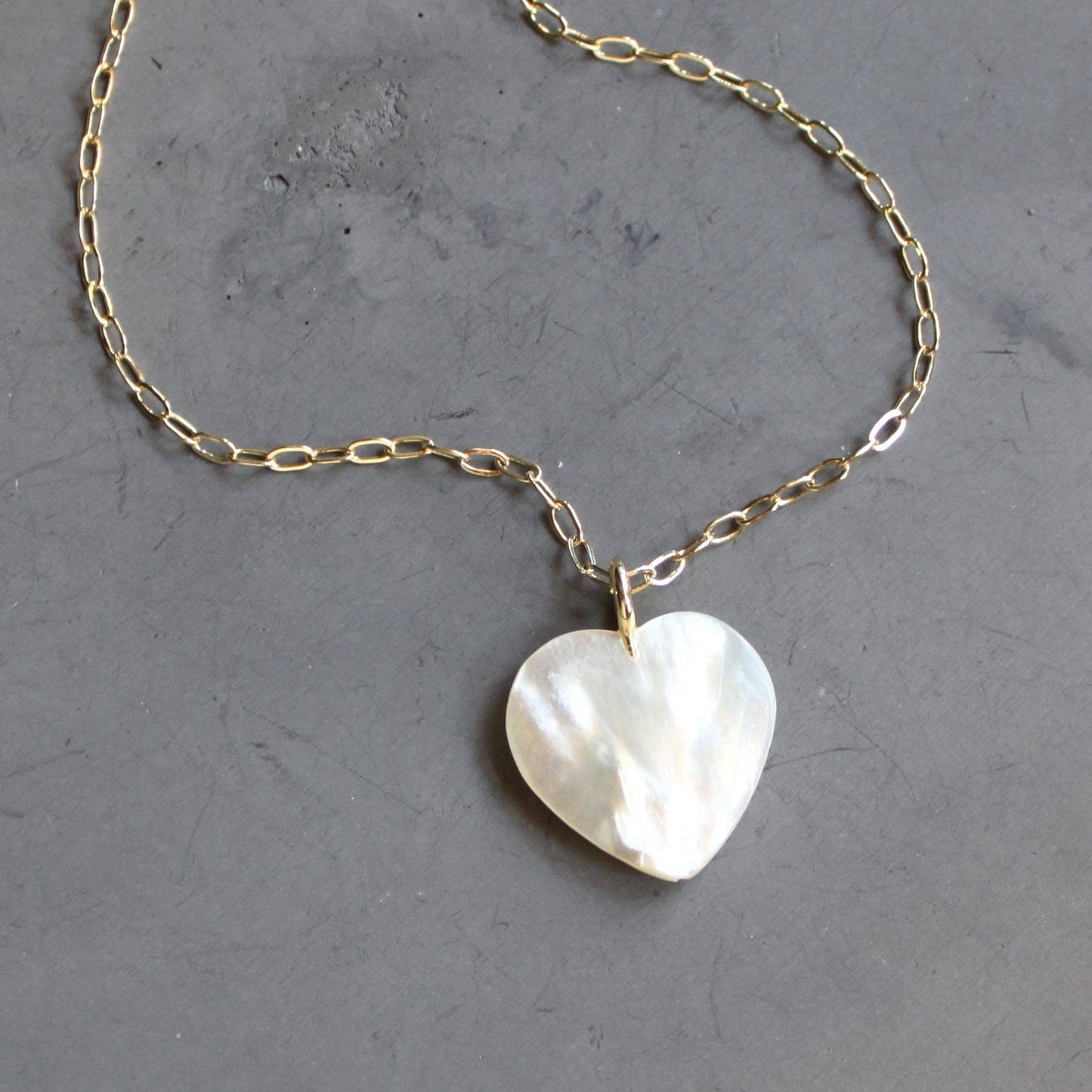 Micah Heart Medallion Necklace