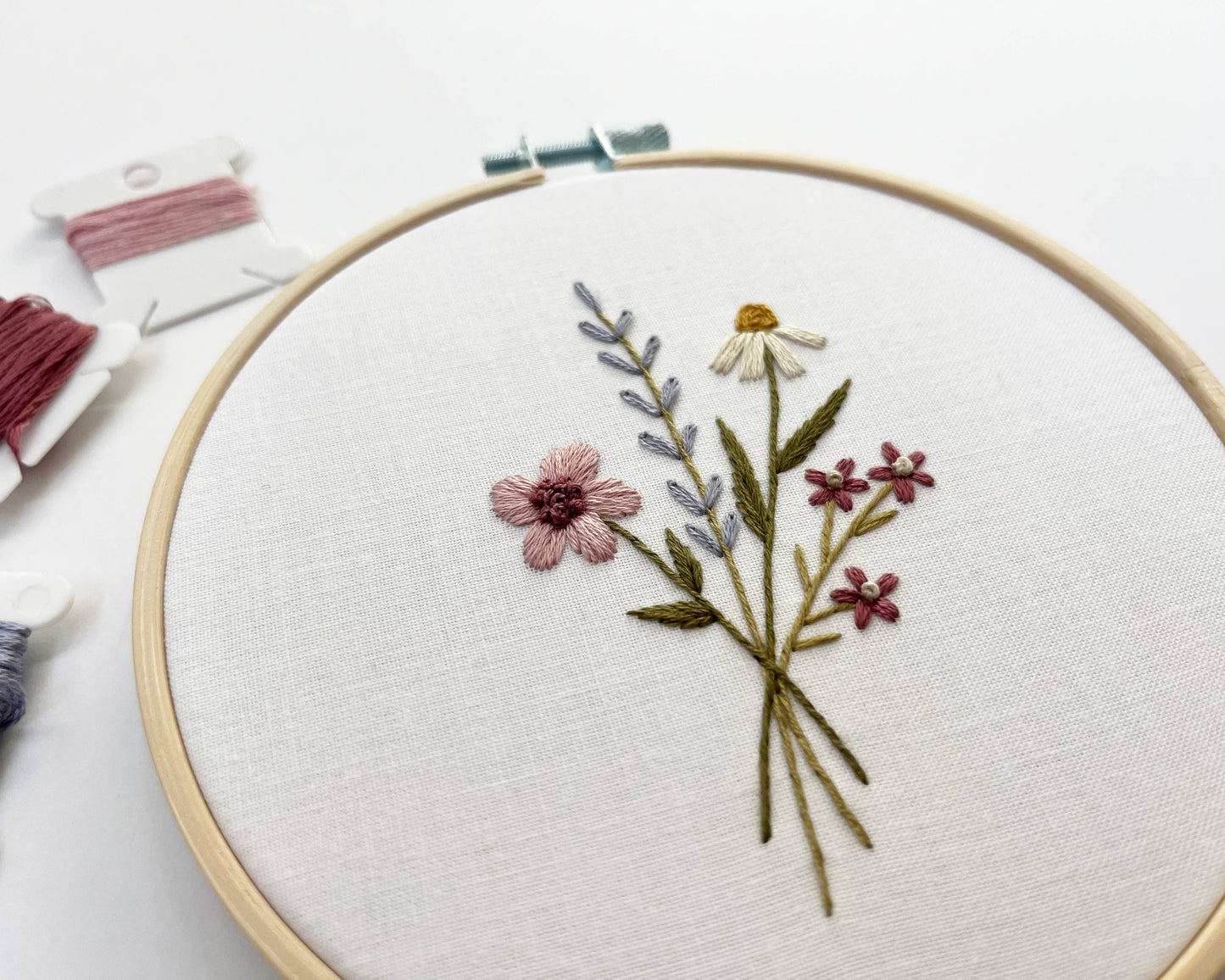Bouquet Embroidery Kit