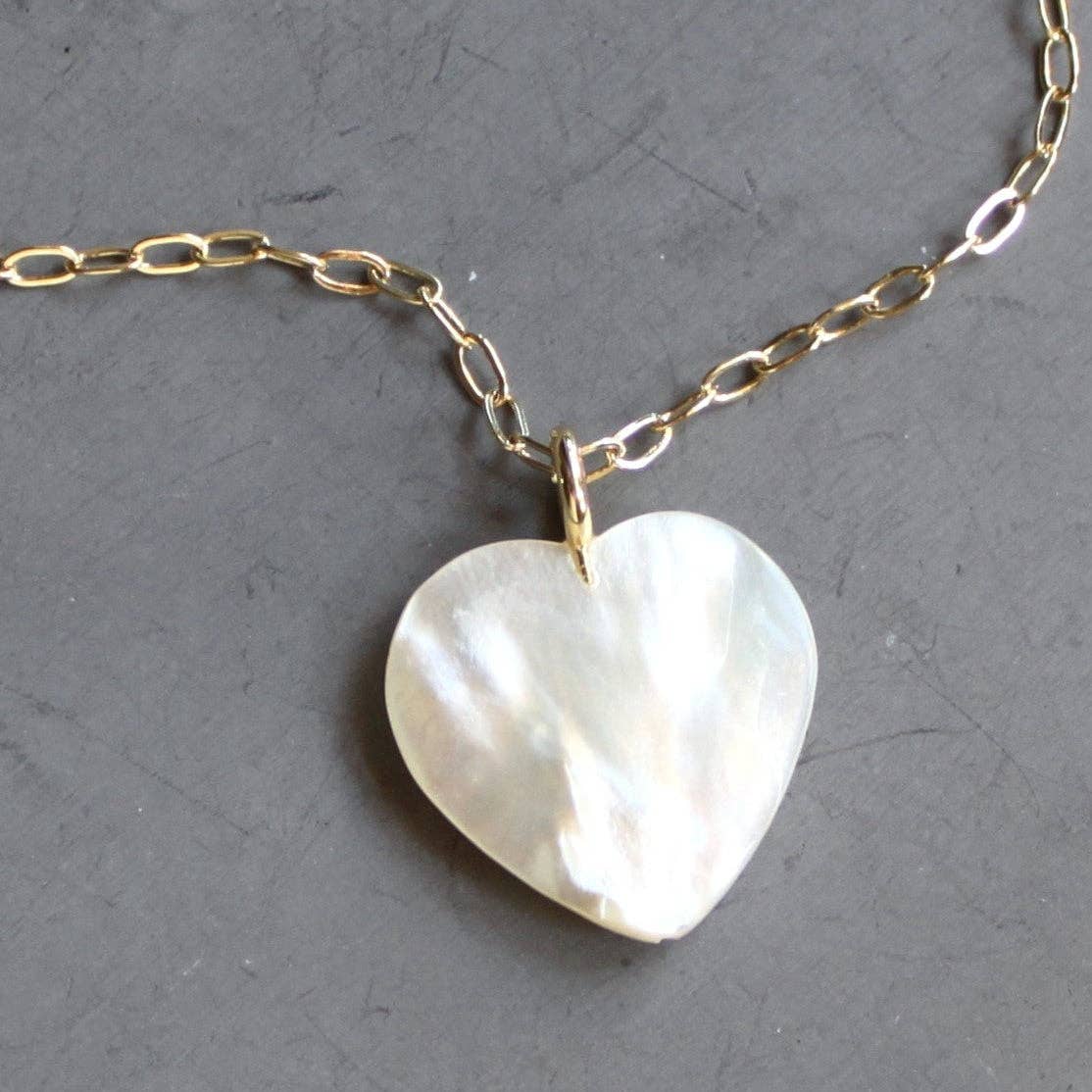 Micah Heart Medallion Necklace