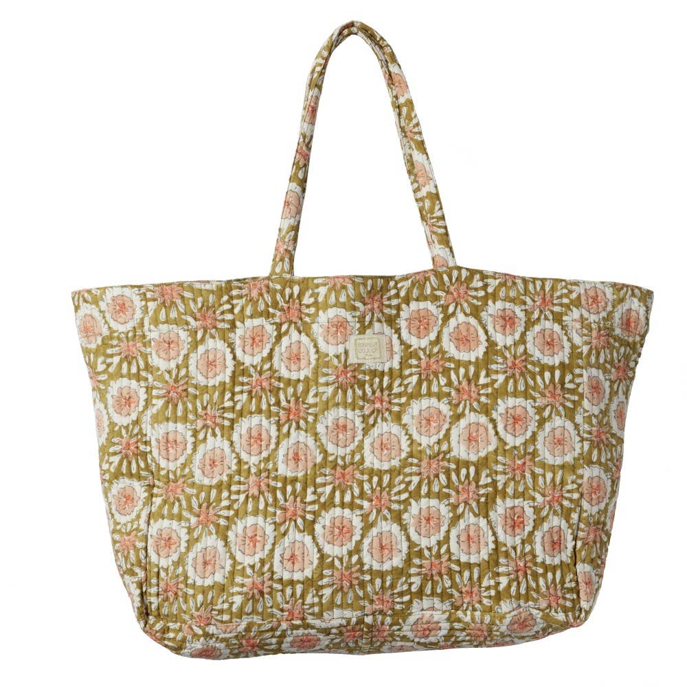 Trotter Bag - Margotte Olive Beach Bag