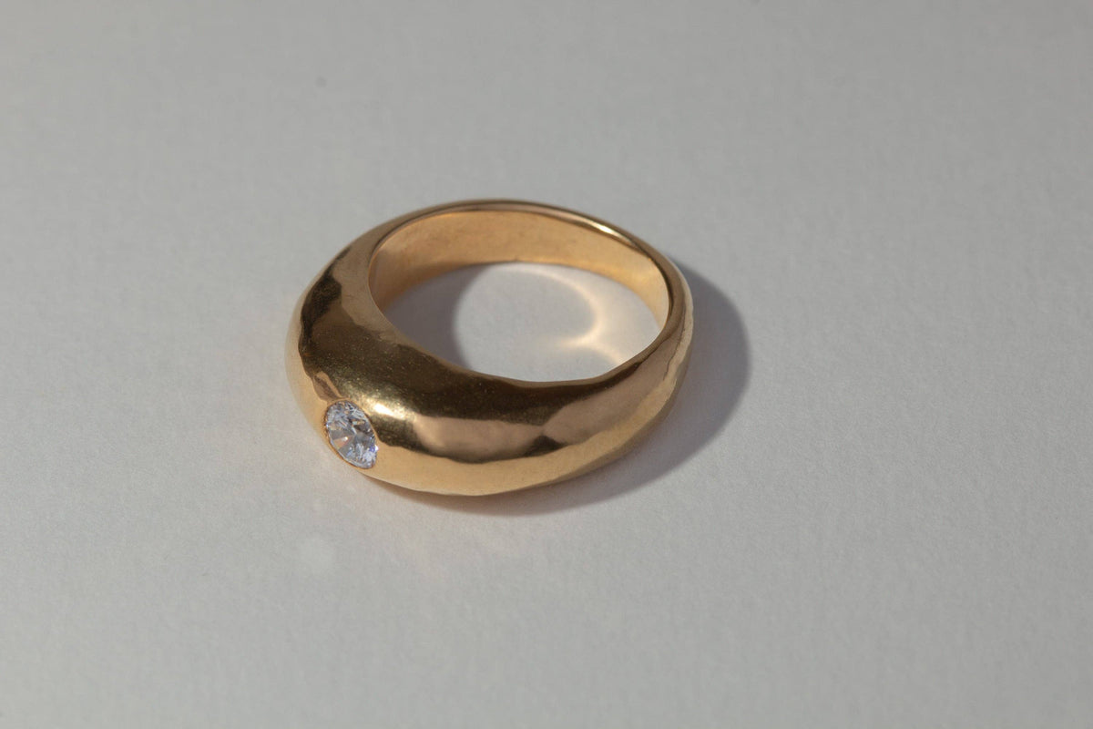 Halo Solitaire Ring