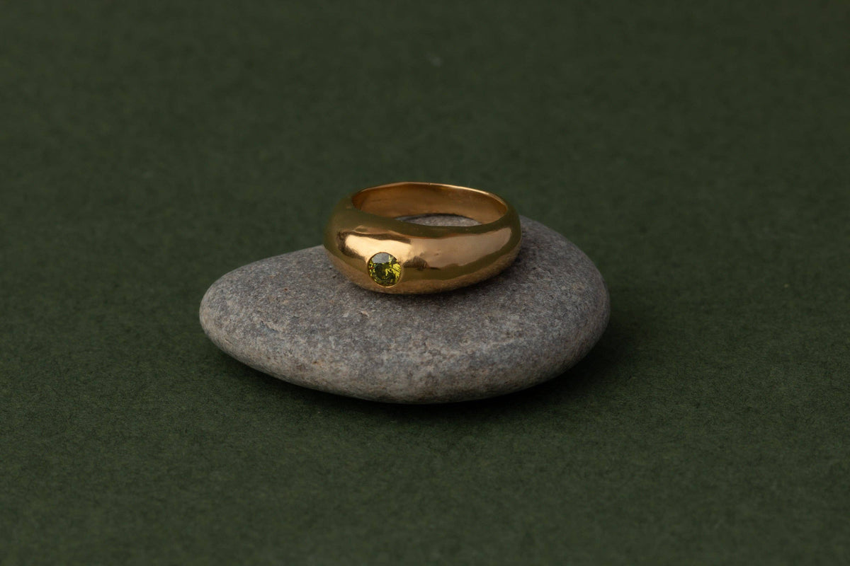Halo Solitaire Ring