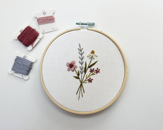 Bouquet Embroidery Kit