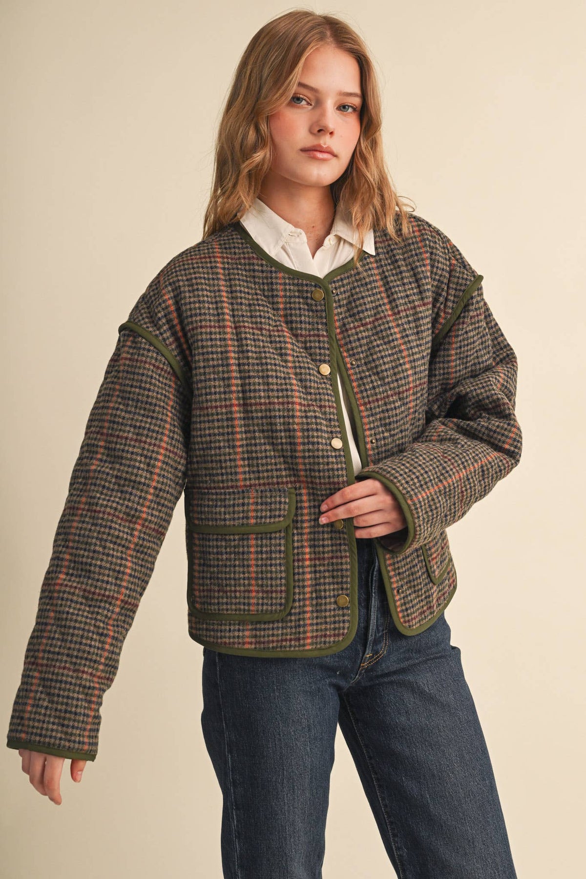 HOUNDSTOOTH JACKET