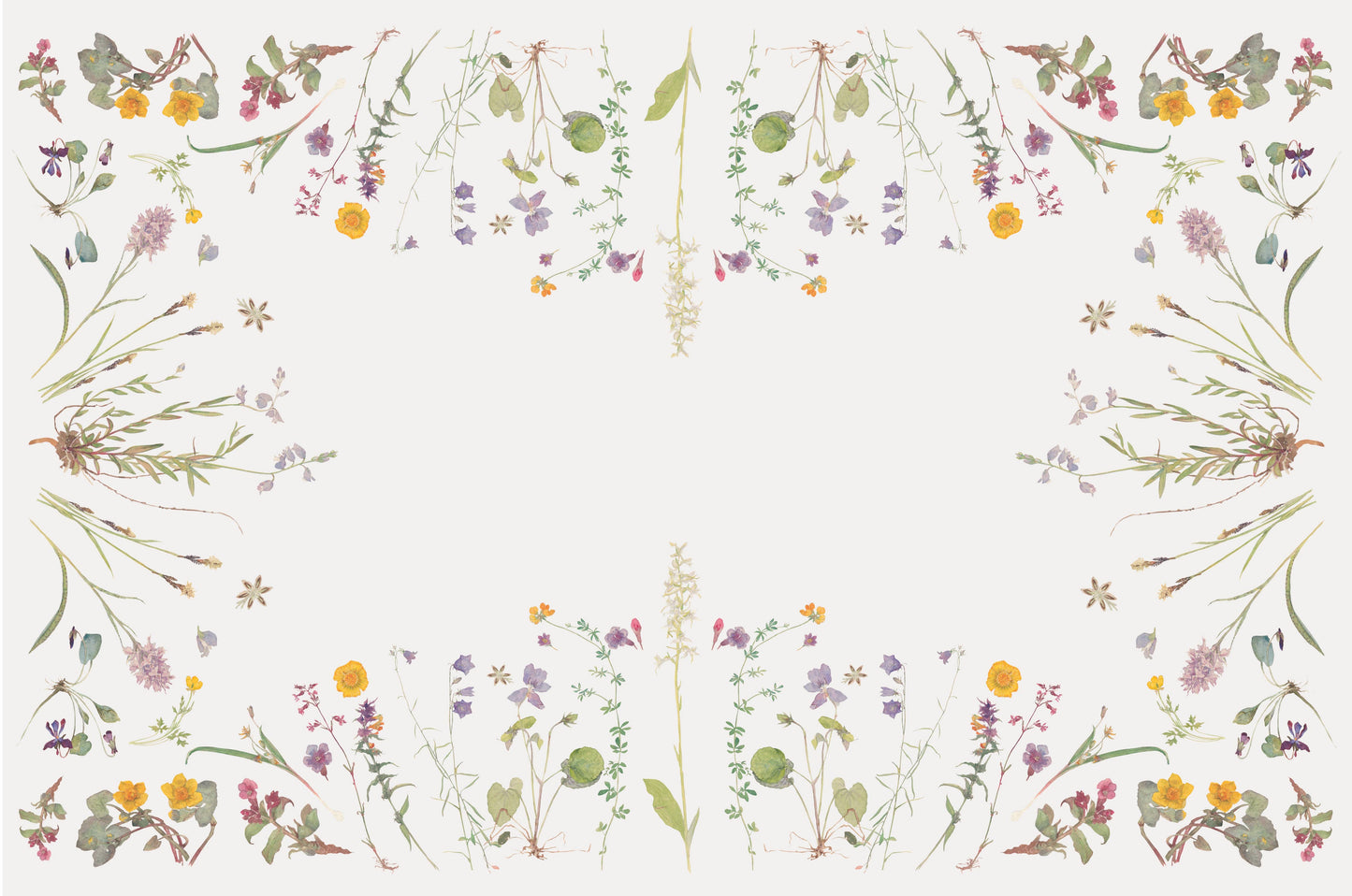 Fête des Fleurs Table Cloth - 65" x 98"