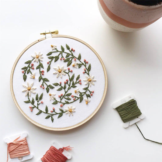 Daisy Embroidery Kit