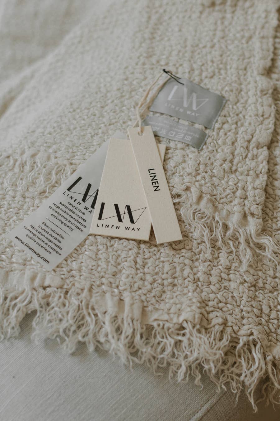 Nantucket Linen Throw