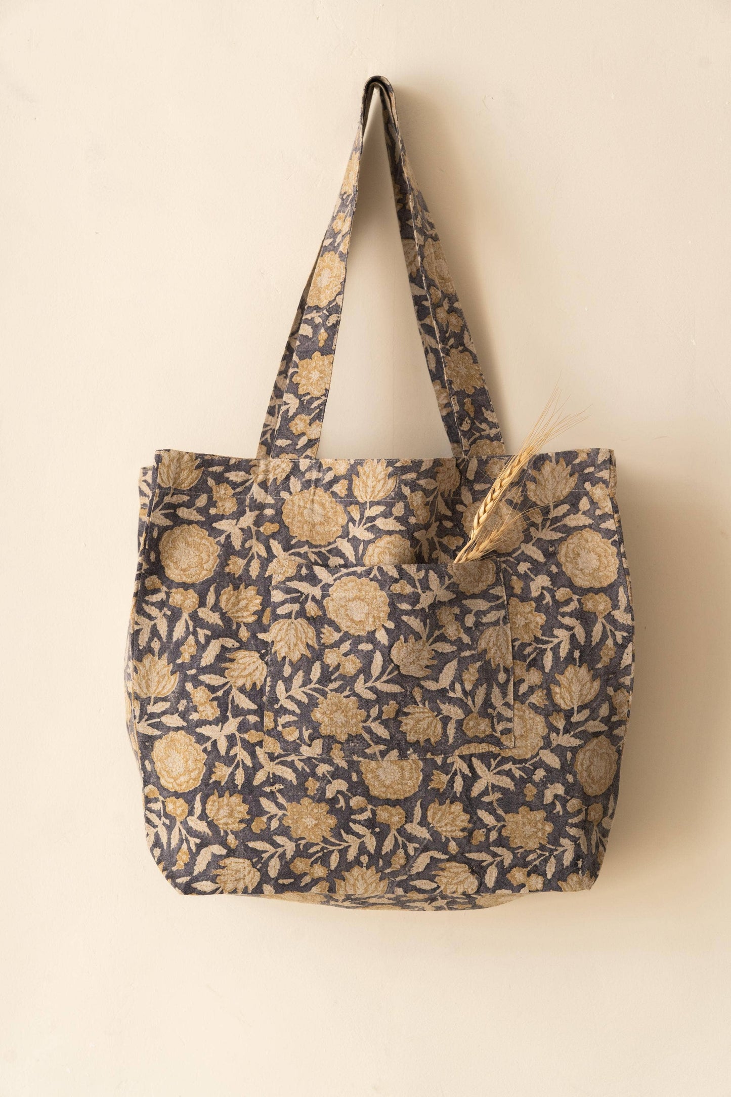 Linen Riva Tote Bag