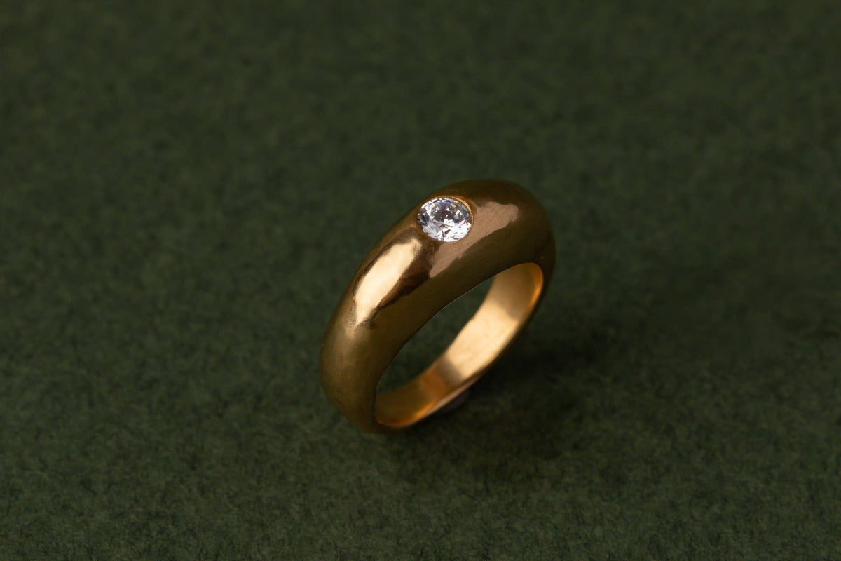 Halo Solitaire Ring