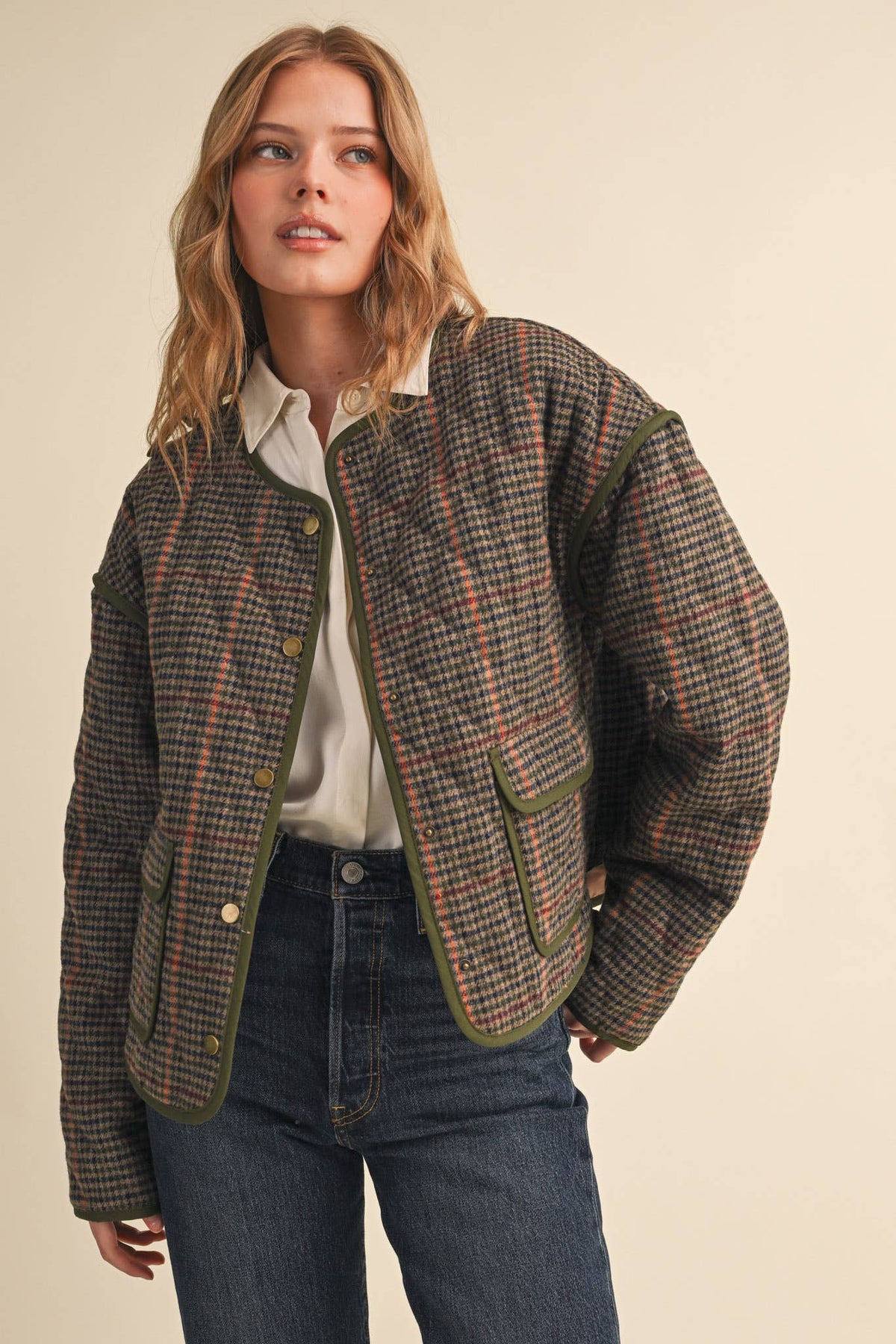 HOUNDSTOOTH JACKET