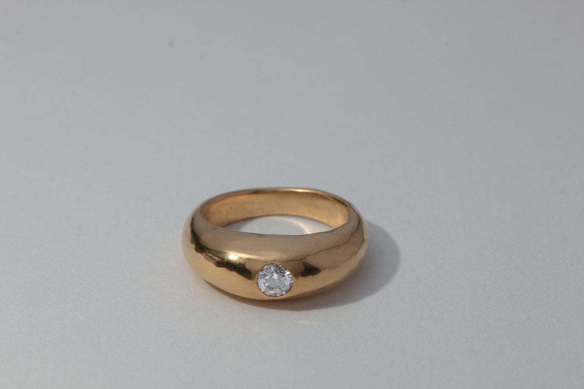 Halo Solitaire Ring