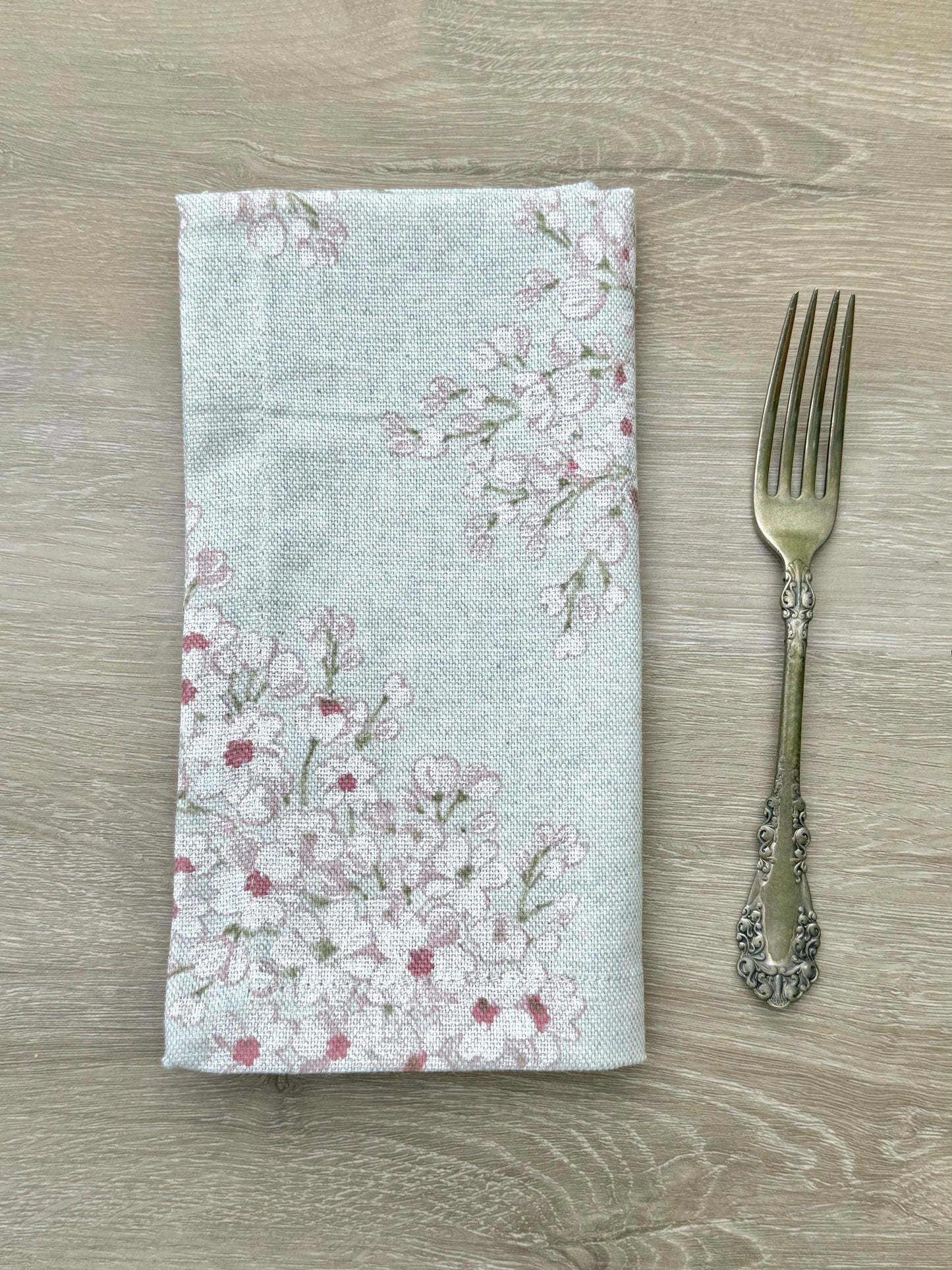Rose Napkin, Set of 4