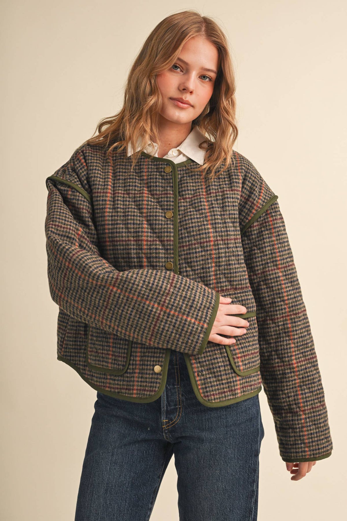 HOUNDSTOOTH JACKET