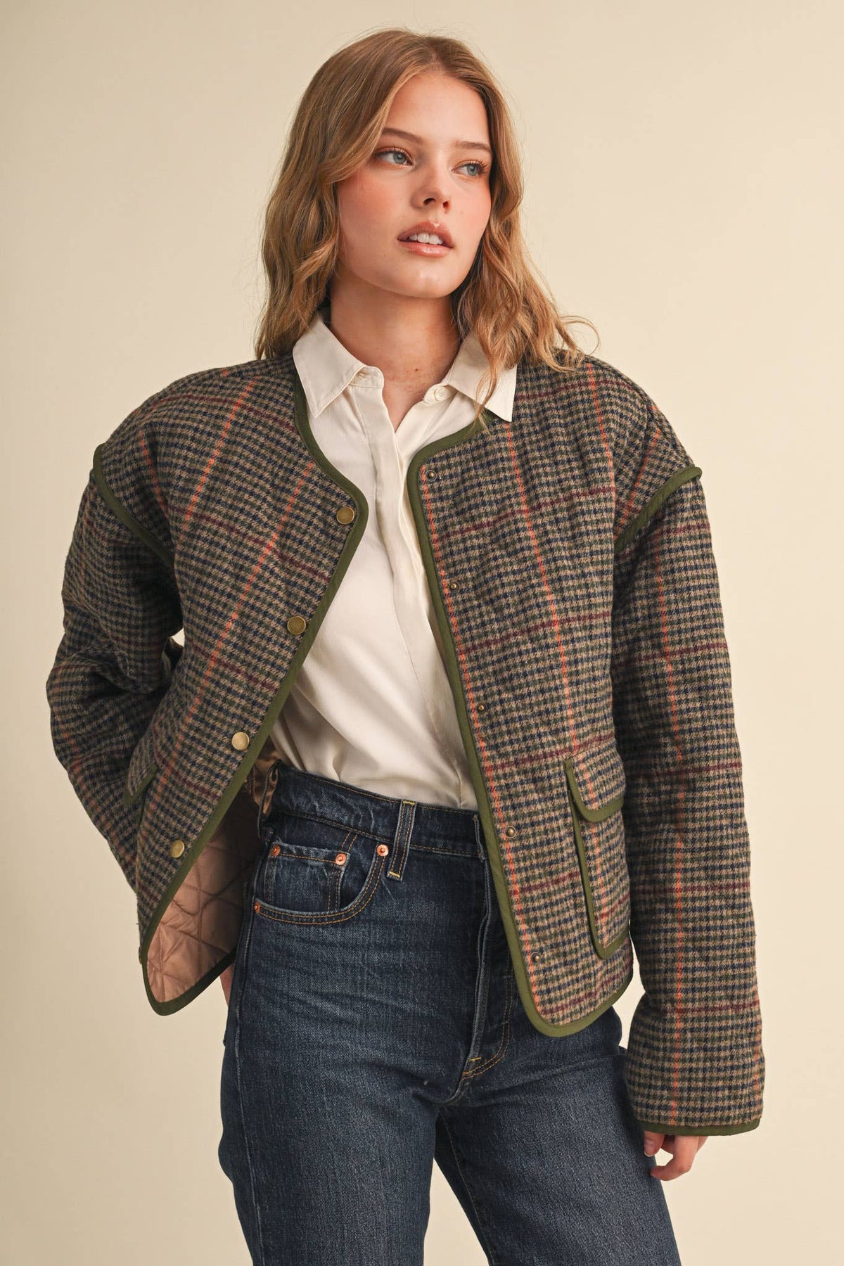 HOUNDSTOOTH JACKET