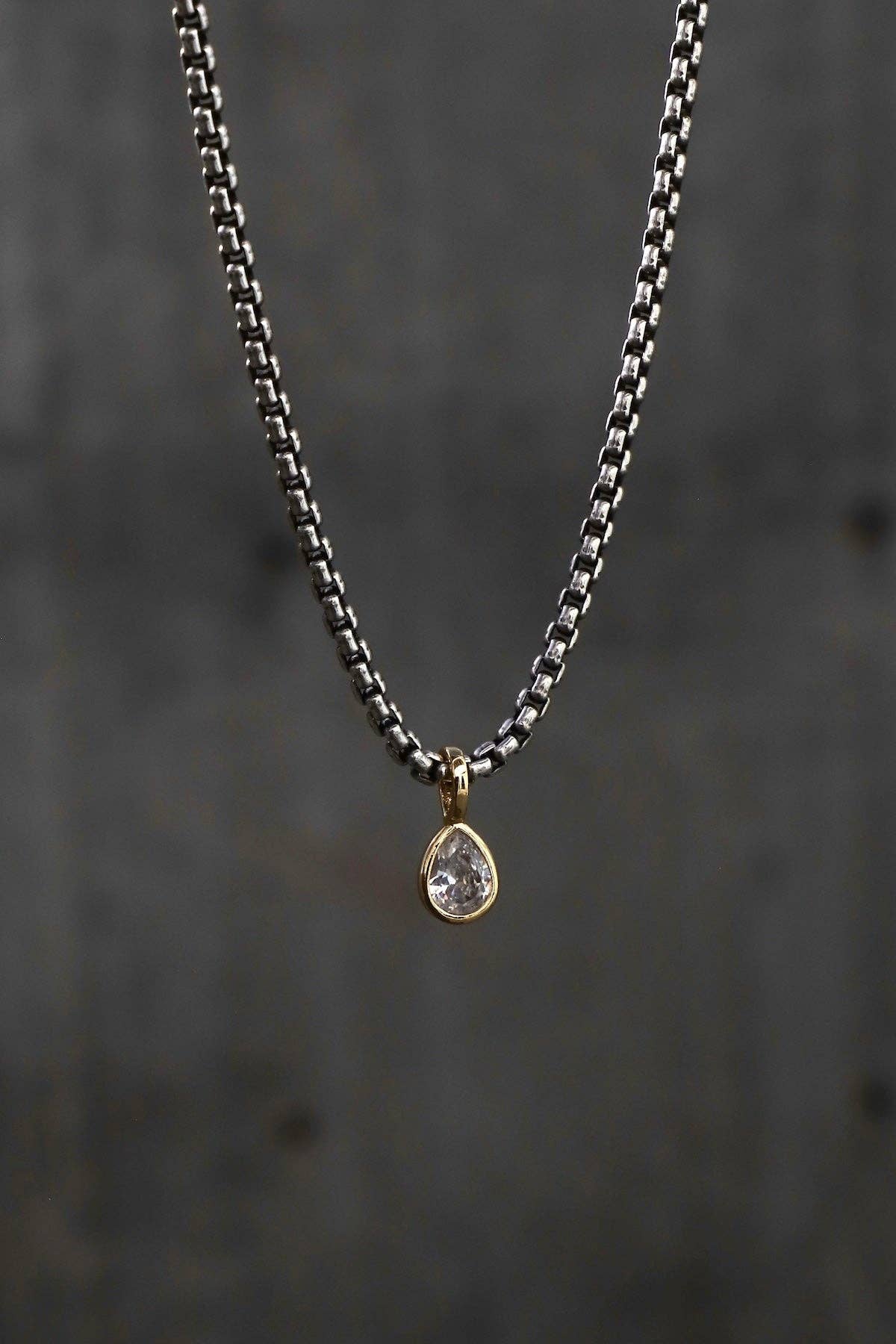 THE SLOANE NECKLACE-MIXED METAL