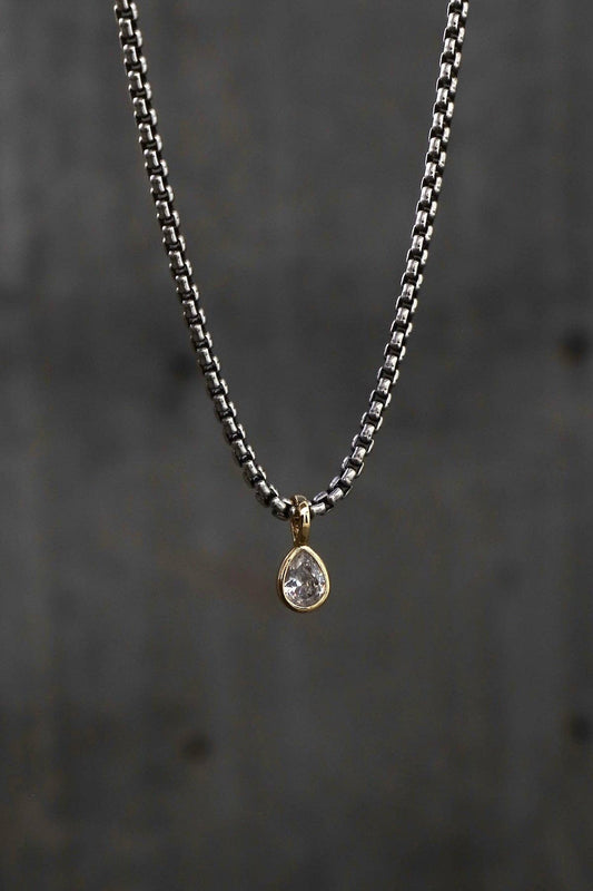 THE SLOANE NECKLACE-MIXED METAL