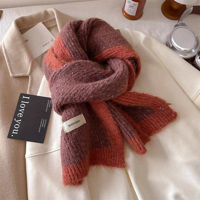 Long Knitted Scarf