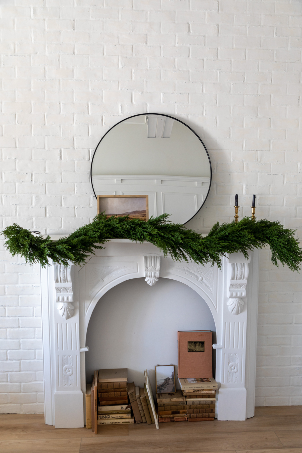 Real Touch Cypress Pine Garland By Luxe B Co.- 6ft