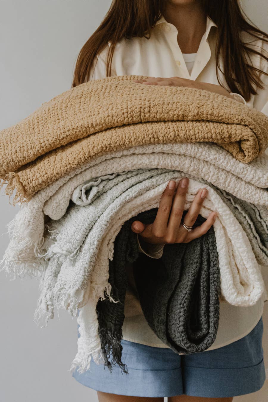 Nantucket Linen Throw