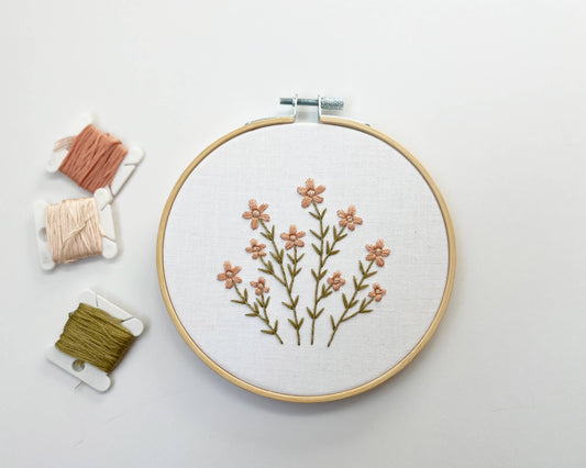 Spring Garden Embroidery Kit