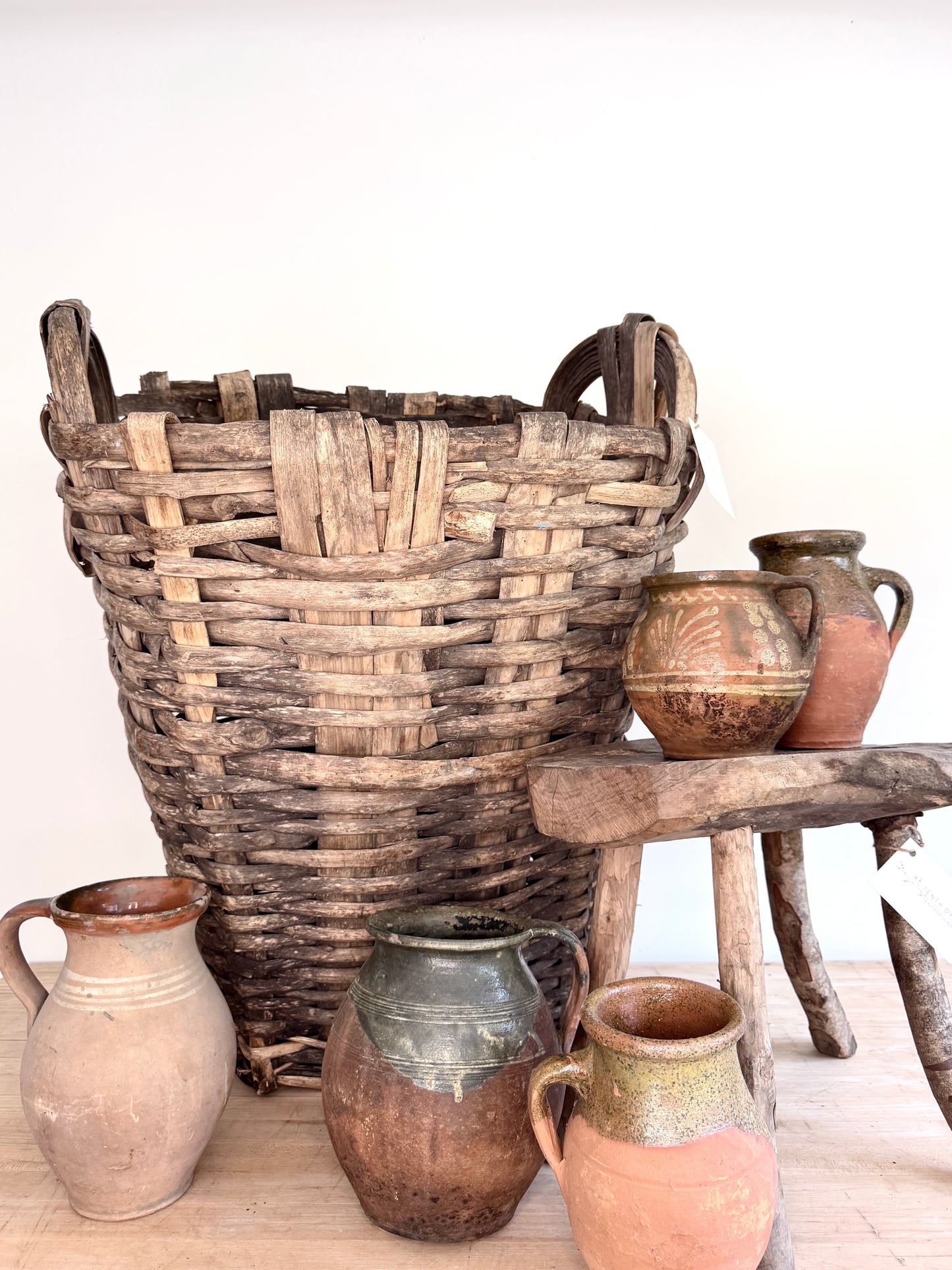 Portuguese Grape Harvest Basket