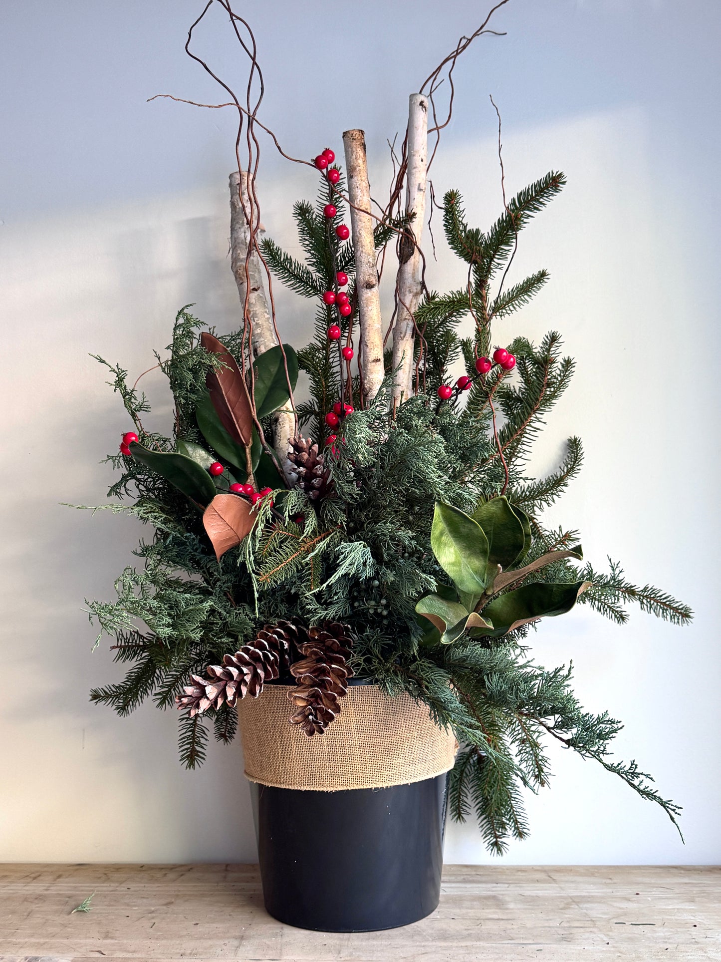 Pre- Order Pre-Made Holiday Planter Inserts Regular