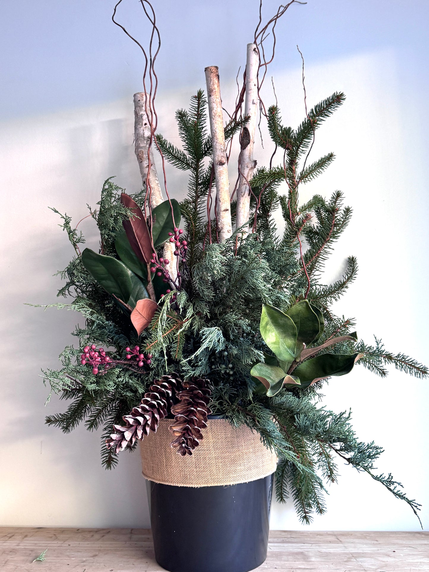 Pre- Order Pre-Made Holiday Planter Inserts Regular