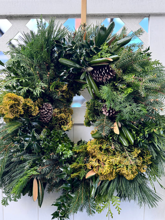 Locally Made Holiday Wreath