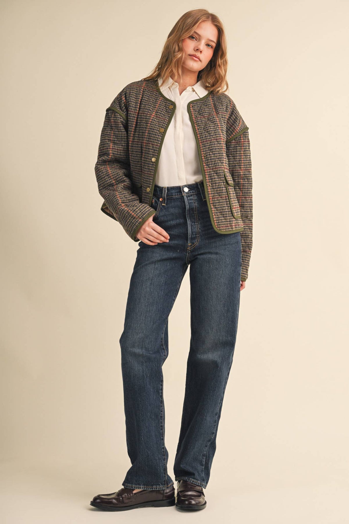 HOUNDSTOOTH JACKET