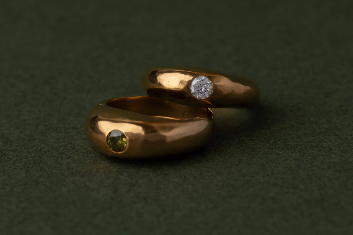 Halo Solitaire Ring