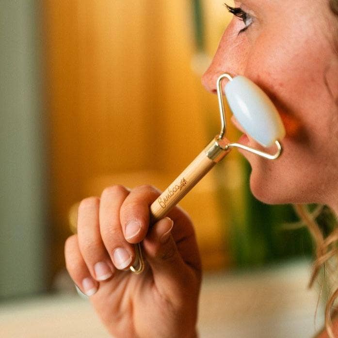 Bamboo Facial Massage Roller | Self Care | Earth Day Best