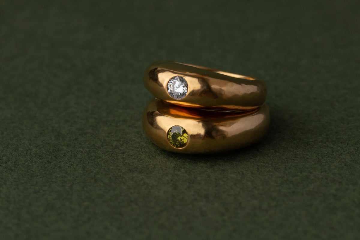 Halo Solitaire Ring