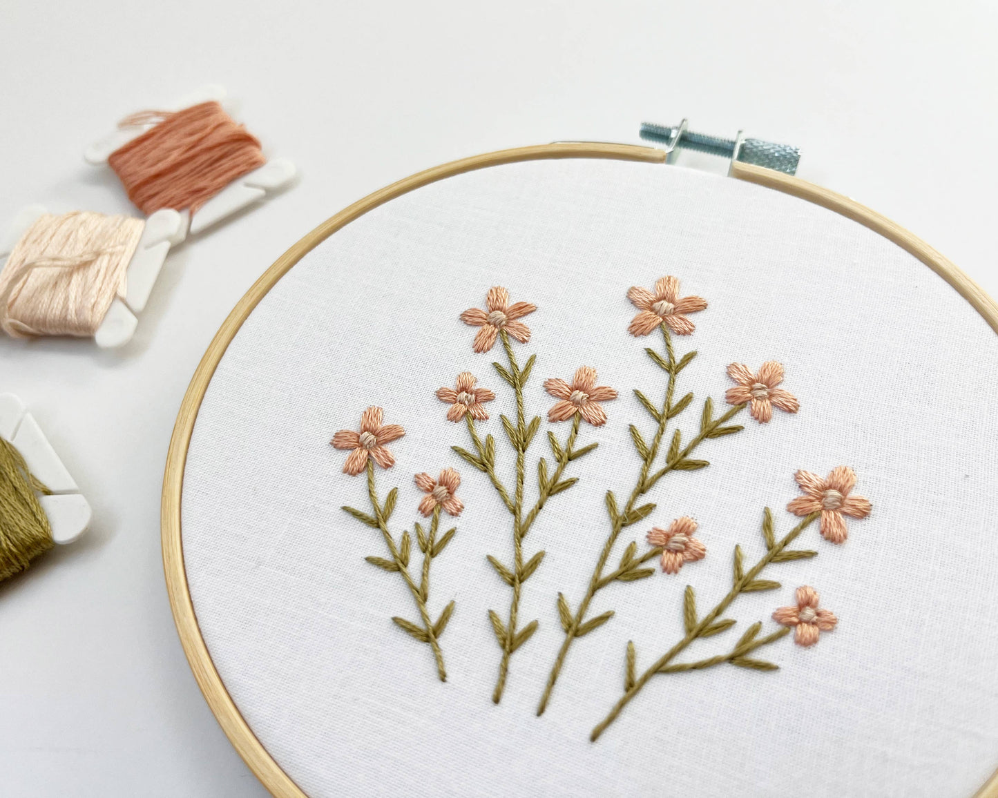 Spring Garden Embroidery Kit