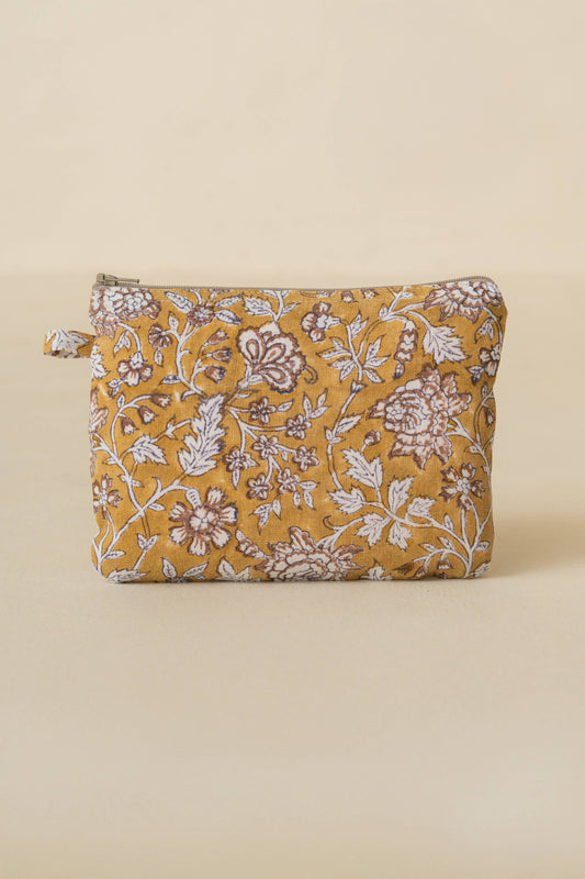 Linen Eska Small Pouch
