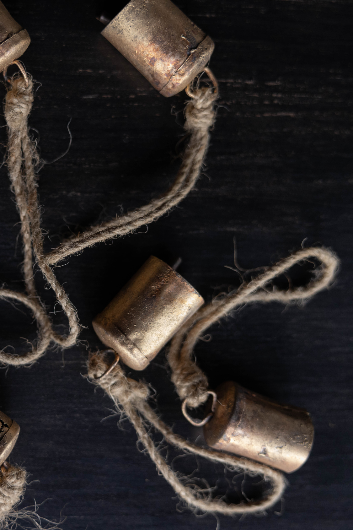 Barrel Iron Bell Ornament each