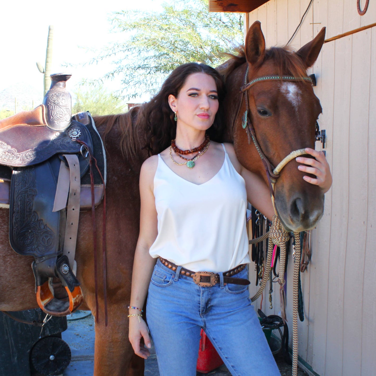 Zola Beaded Necklace - Boho Boutique Jewelry