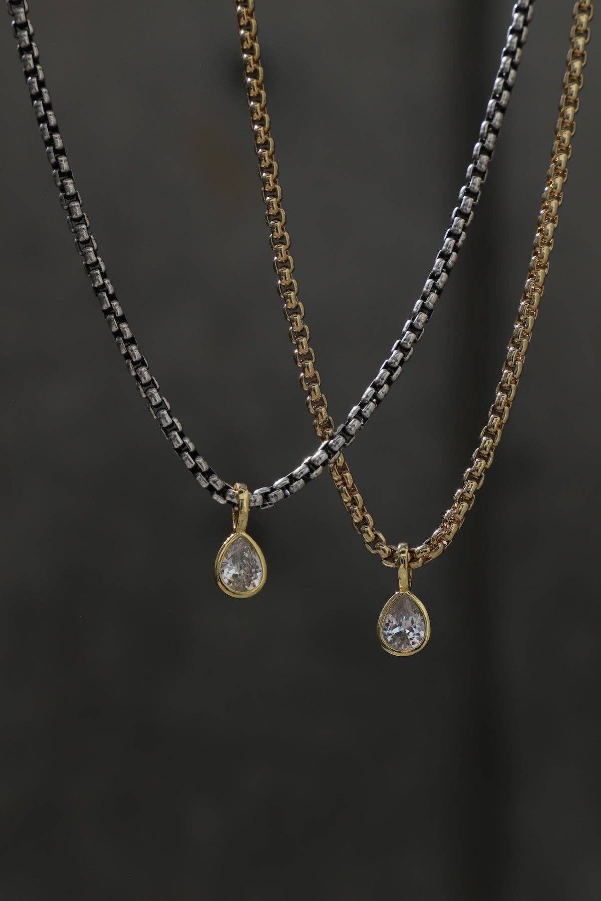 THE SLOANE NECKLACE-MIXED METAL